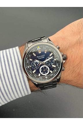 ساعت مچی طوسی مردانه 46 میلی متر Ferrucci - کد 869944780