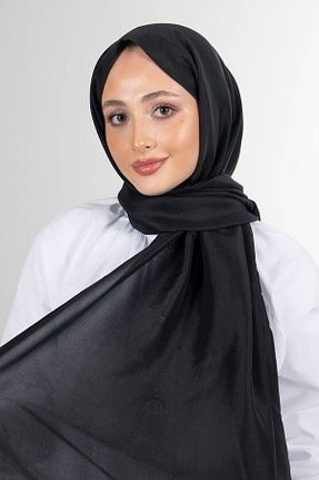 شال مشکی زنانه پنبه پلی استر haremscarfs - کد 869991147