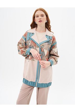 کت حجاب بژ زنانه رگولار Kayra - کد 863928673