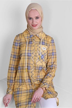 شال سبز زنانه پلی استر Alvina - کد 870008688