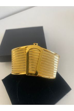 النگو طلائی زنانه 22 عیار gülen dm - کد 870029277