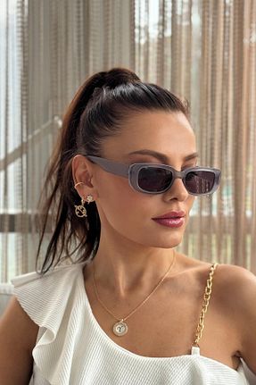 عینک آفتابی طوسی زنانه UV400 By Harmony - کد 870030941