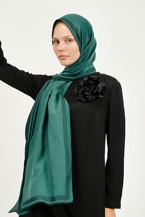 شال سبز زنانه پنبه ای ESSAHRA - کد 870028202