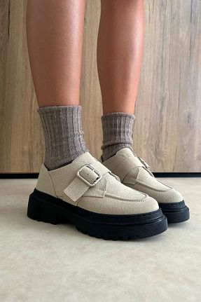 کفش اسنیکر طوسی زنانه بدون بند Mupa Shoes - کد 870037326