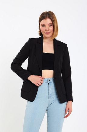 کت مشکی زنانه رگولار Blue Black - کد 739411529