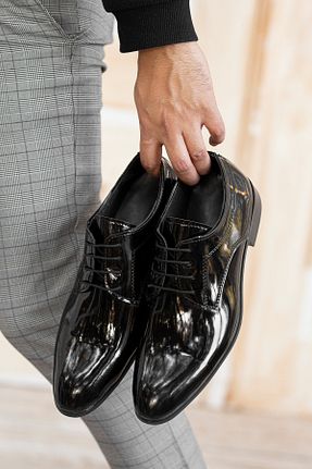 کفش کلاسیک مشکی مردانه چرم مصنوعی Zegeshoes - کد 319520172