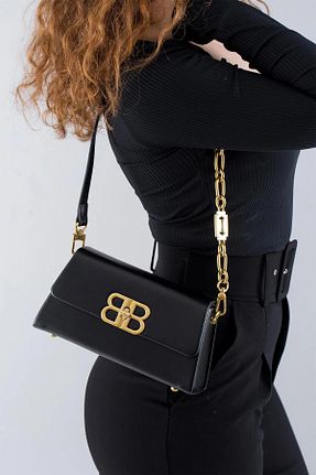 کیف دوشی مشکی زنانه KRISTE BELL - کد 823103658