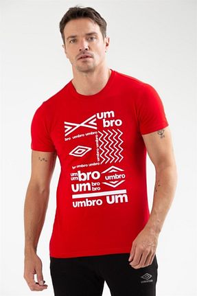 تیشرت اسپرت قرمز مردانه رگولار Umbro - کد 268866214