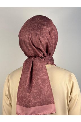 شال صورتی زنانه پنبه پلی استر Azrina - کد 870056577
