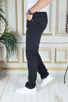 شلوار طوسی مردانه بافتنی PHANTOM JEANS - کد 828480923