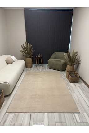 فرش قهوه ای زیره ضد لغزش Merinos - کد 870094089