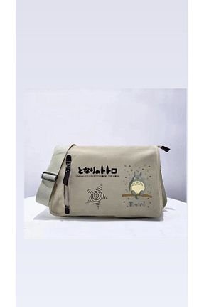 کیف پستچی بژ زنانه پارچه ای Aesthia - کد 870123448