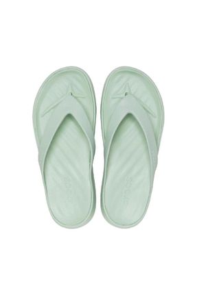 دمپائی اسپرت سفید زنانه پارچه ای Crocs - کد 829744559