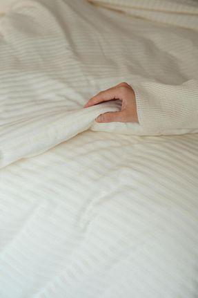 روتختی دونفره بژ پنبه ای NEEDLE - کد 926507224