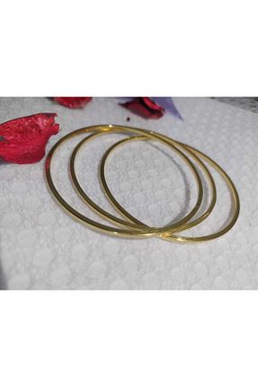 دستبند استیل (فولاد) طلائی زنانه استیل (فولاد) MODA - کد 870130990