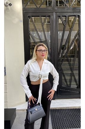 بلوز نباتی زنانه ساده BsY boutique - کد 870138307
