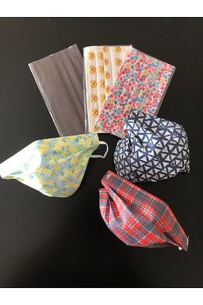 ماسک پارچه ای رنگی muliva - کد 870791370