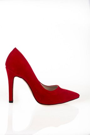 کفش مجلسی قرمز زنانه چرم مصنوعی KAYRA VARDAR SHOES - کد 870178768