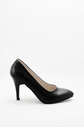 کفش مجلسی مشکی زنانه چرم مصنوعی KAYRA VARDAR SHOES - کد 870178912