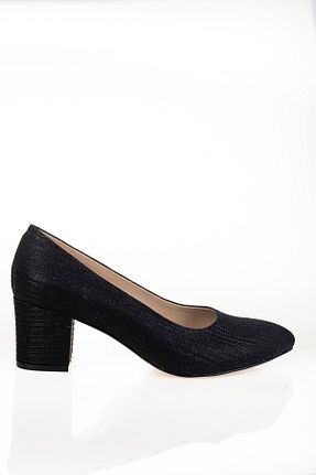 کفش مجلسی مشکی زنانه چرم مصنوعی KAYRA VARDAR SHOES - کد 870178452
