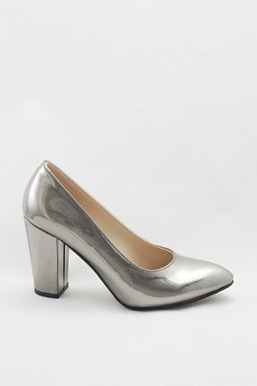 کفش مجلسی طلائی زنانه چرم مصنوعی KAYRA VARDAR SHOES - کد 870178453