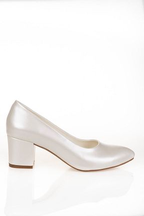 کفش مجلسی طوسی زنانه چرم مصنوعی KAYRA VARDAR SHOES - کد 870764680
