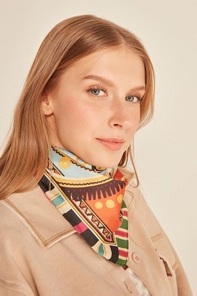 دستمال گردن رنگی زنانه پلی استر FELLMENS - کد 870203848