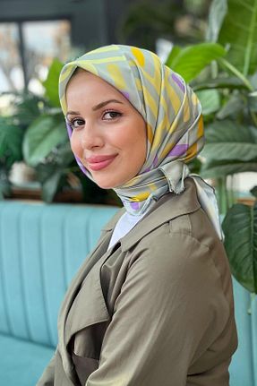 روسری رنگی پلی استر Armine - کد 869187695