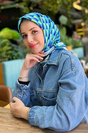 روسری رنگی پلی استر Armine - کد 869187751