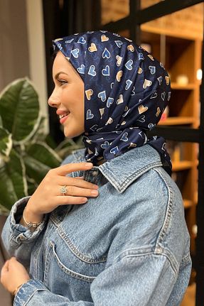 روسری رنگی پلی استر Armine - کد 869192179