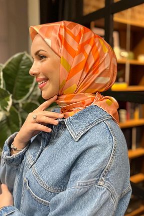 روسری رنگی پلی استر Armine - کد 869188392
