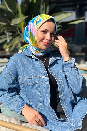 روسری رنگی پلی استر Armine - کد 869191120