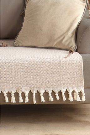 کاور مبل بژ پنبه ای LADYNİL - کد 472874169