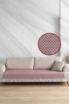 کاور مبل زرشکی پنبه ای LADYNİL - کد 472874200