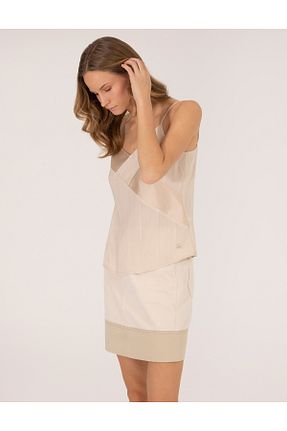 بلوز بژ زنانه ساده Pierre Cardin - کد 832910703