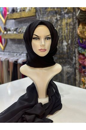 شال مشکی زنانه شیفون zagreus - کد 870228875