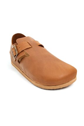 کفش کژوال قهوه ای زنانه چرم خالص Akman Leather - کد 837526749