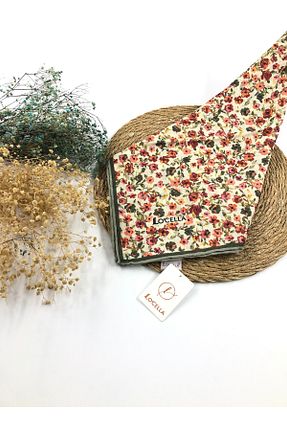 روسری سبز پنبه ای Kamelya - کد 853470944