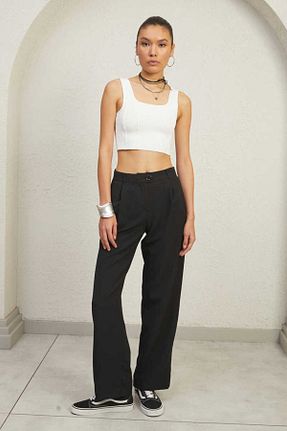 شلوار مشکی زنانه پارچه Clothing palette - کد 784572708