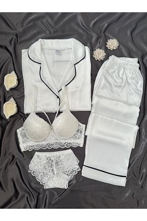 ست لباس راحتی نباتی زنانه ساده Lena Homewears - کد 870280274