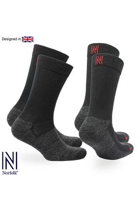 جوراب اسپرت مشکی زنانه پشم Norfolk - کد 760894021