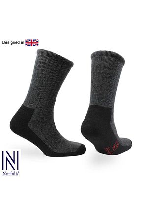 جوراب اسپرت مشکی زنانه پشم Norfolk - کد 756709532
