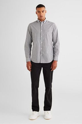 شلوار مشکی مردانه بافتنی Gant - کد 870284069