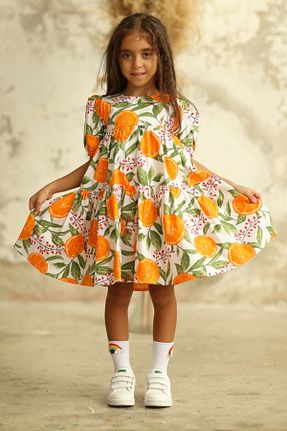 لباس نارنجی بچه گانه بافتنی KÜÇÜĞÜM BUTİK - کد 299812139
