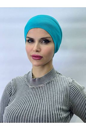 شال فیروزه ای زنانه ALDAİR - کد 870301498
