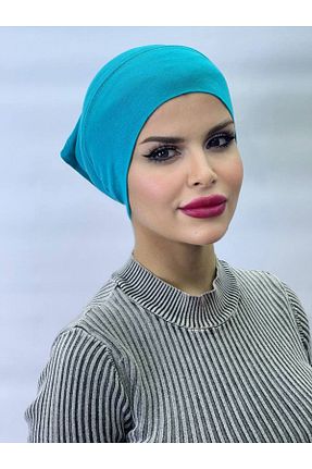 شال فیروزه ای زنانه ALDAİR - کد 870301498