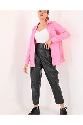 پیراهن صورتی زنانه رگولار WomanStyle - کد 870308918