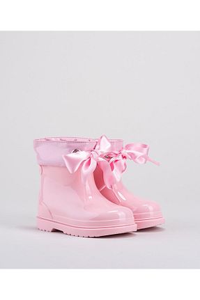 بوت / نیم بوت صورتی بچه گانه پاشنه تخت IGOR - کد 870313198