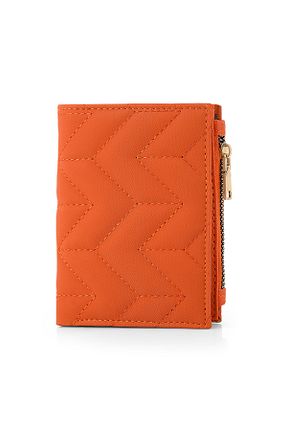 کیف پول نارنجی زنانه سایز متوسط polo air - کد 867087120