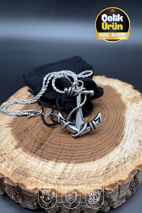 گردنبند استیل ( فولاد ) زنانه استیل (فولاد) Balzamin Design - کد 781524064